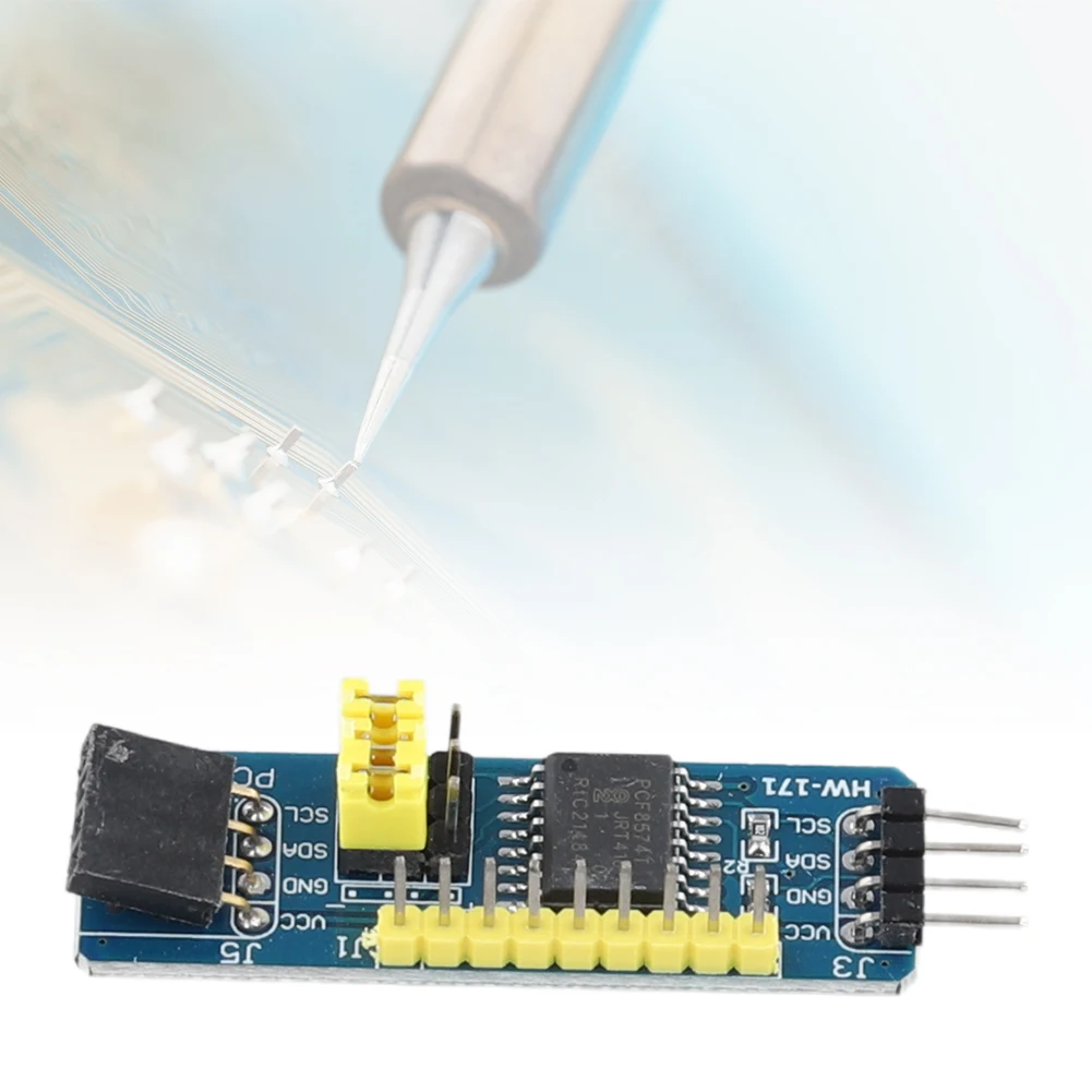 Módulo de desarrollo de evaluación de I2C-Bus, expansor de E/S PCF8574, módulo convertidor de E/S 8, placa adaptadora PCF8574