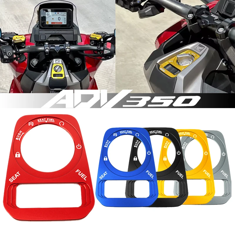 

NEW SEMSPEED Motorcycle Key Hole Decoration Cover‌ For FORZA 350 2022-2025 Decoration Lid of Ignition Switch For HONDA ADV 350