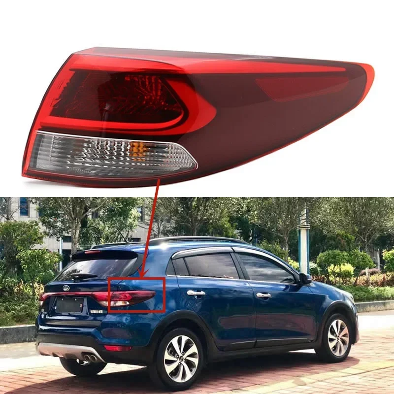 Outside taillight For KIA KX CROSS 17 18 19 hatchback tail light assembly brake light turn signal Tail lights car accsesories