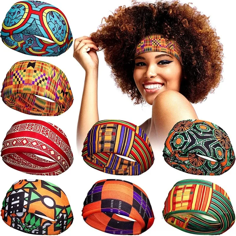 

Повязки на голову в богемном стиле для женщин, высокоэластичные повязки для волос для йоги, повязка на голову для бега в тренажерном зале, спортивная повязка на повязку, аксессуары для волос