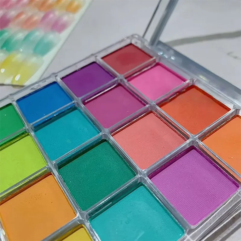 Kleuren Solid Rubbing Powder N - Nail Art Ombre Glitter recensie en prijs