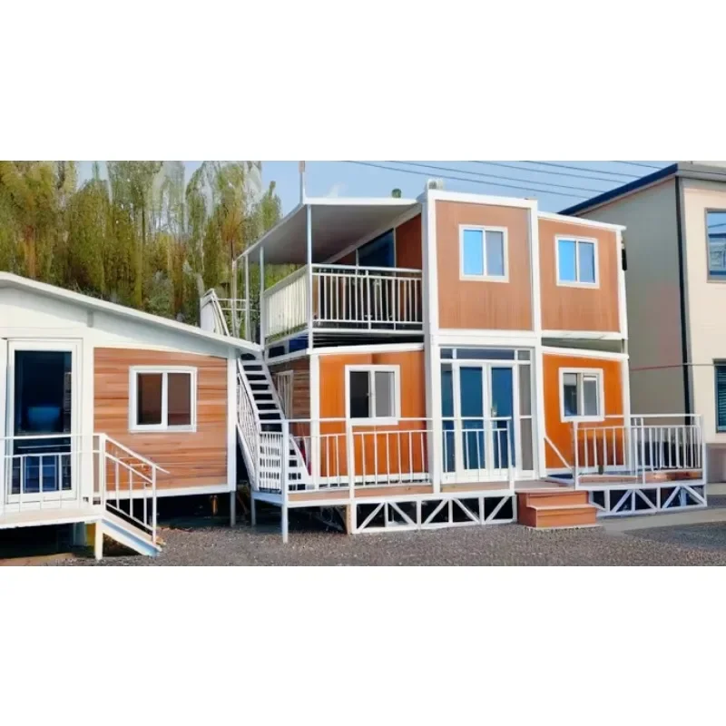 Ready Made Container House Mobile Expandable Home 20 Ft  Prefab Folding 3 Bedroom Luxury Tiny House Prefab Australia for Sale