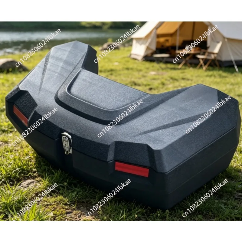 for Universal atv/off-road vehicle tail box - high-capacity outdoor riding scooter spare storage box