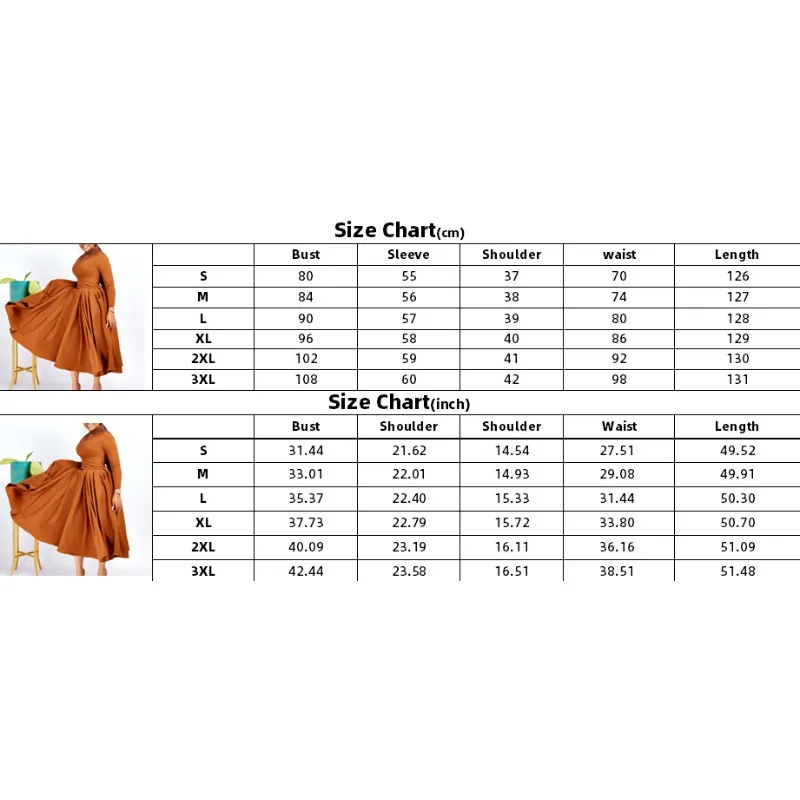 Women's New Pullover High Neck Elegant Beaded Large Swing Waist Dress Temperament Commuting Female Fashion Party Pleated Dresses