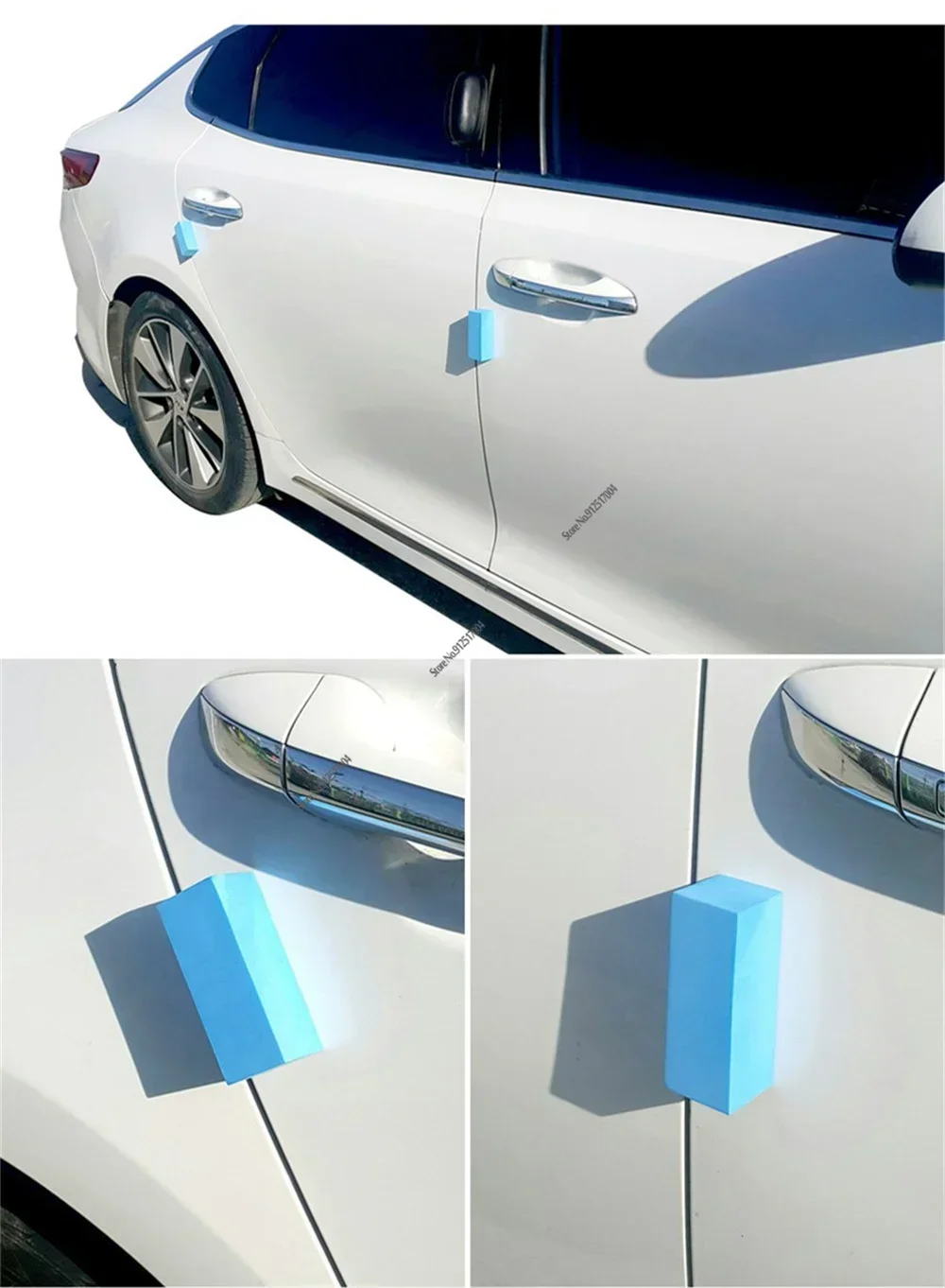 10Pcs Car Door Bumper Strips Edge Guards EVA Foam Anti-Collision Strip Car Door Guard Protector Anti-Scratch Sticker Car Styling