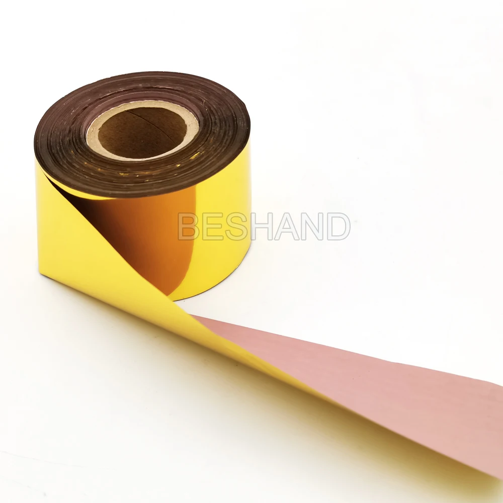 Gold Blocking Silver Black Foil Paper Leather Craft Foil for Hot Stamping Embosing Bronzing PU Paper Gilding Quill Pen 4cm 8cm