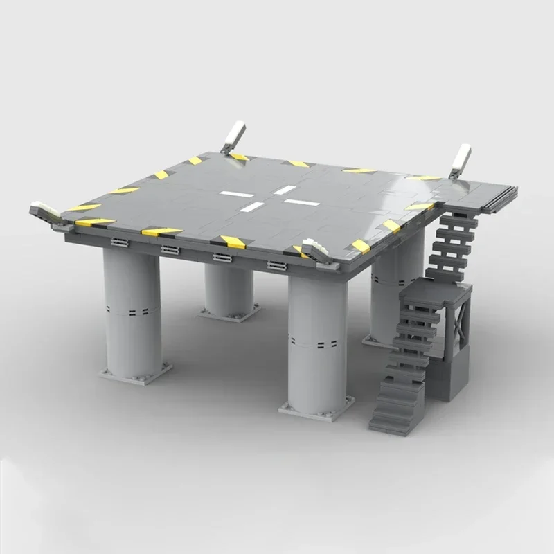 سلسلة فيلم النجوم Moc قوالب بناء منصة الهبوط الإمبراطوري نموذج تكنولوجيا البناء كتل وحدات لعبة البناء الهدايا