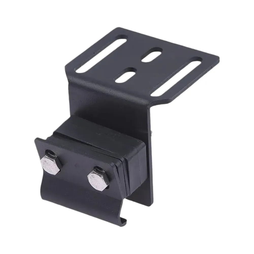 For Roof Rack Retaining Clip for SUV Built from Alloy Steel with Adjustable Slide Slot and Protective Rubber Contact Points