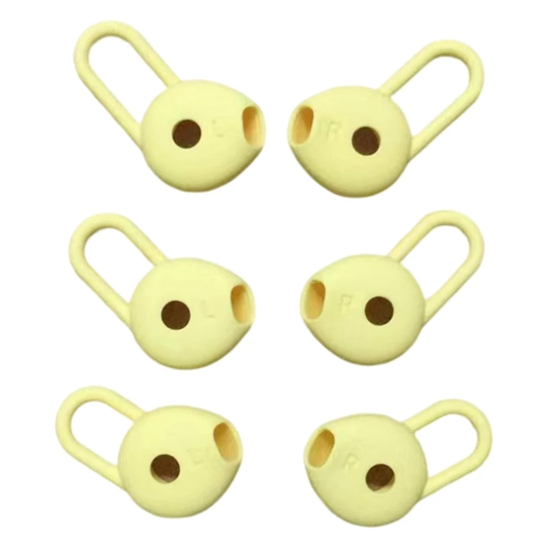 6 قطع من سدادات الأذن السيليكون لإصلاح أطراف الأذن لـ AM66 Xsport PRO، سدادات أذن بديلة لسماعات الأذن قطع غيار لسماعات الأذن