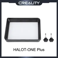 Creality HALOT-ONE Plus Resin Vat Kit Metal Tank FEP Pre-Installed Easy Cleaning Metal Frame for HALOT ONE Pro/SKY 3D Printer