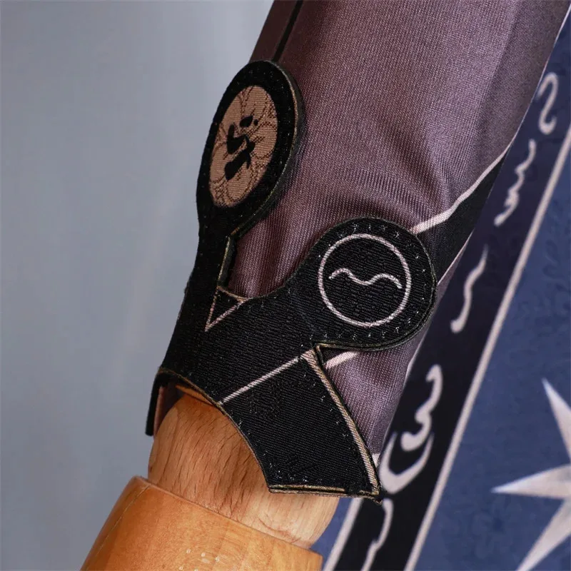 ROLECOS Honkai Star Rail Anaxa Cosplay Costume Demised Scholar Anaxa Men Suit Halloween Carnival Party Uniform