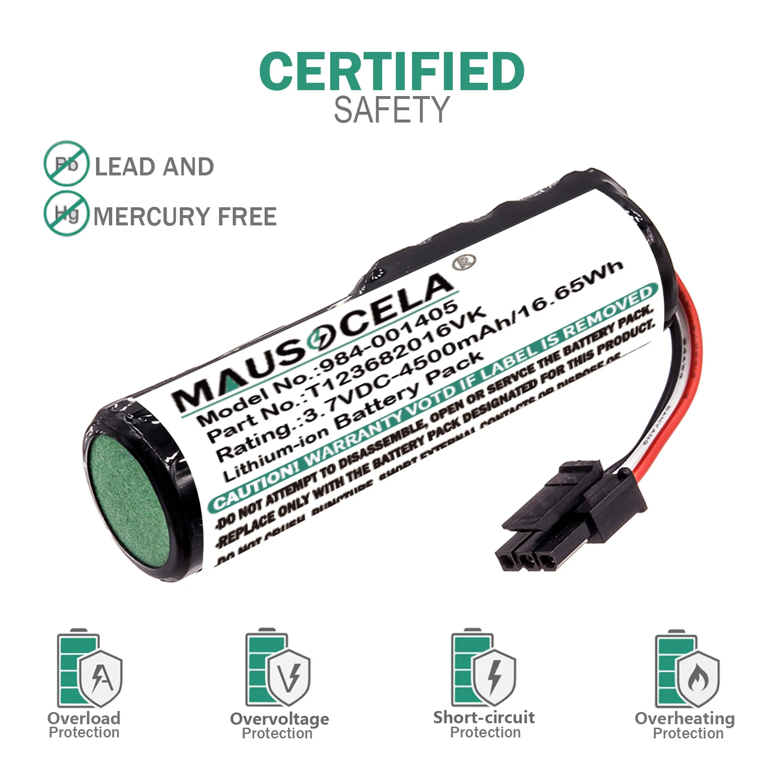 4500mAh Speaker Battery For Logitech:T123682016VK,984-001405,Ultimate Ears Boom 3,S-00170,+Toolkit,--Li-ion--3.70V