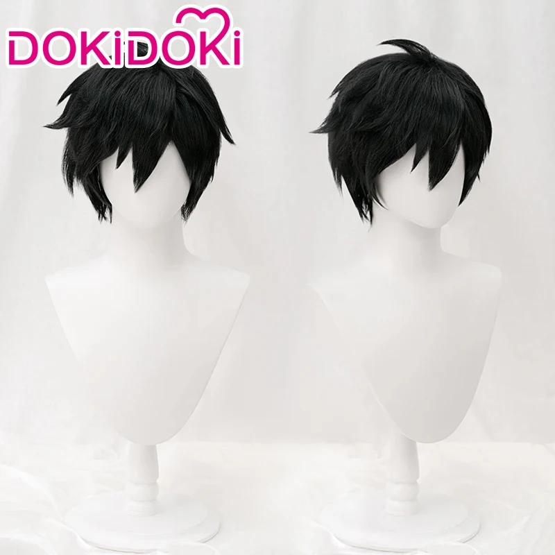 IN STOCK Dan Heng Kirito Prince Zuko Luffyy Wig Game Honkai: Star Rail DokiDoki Cosplay Wig Black Hair Free Cap