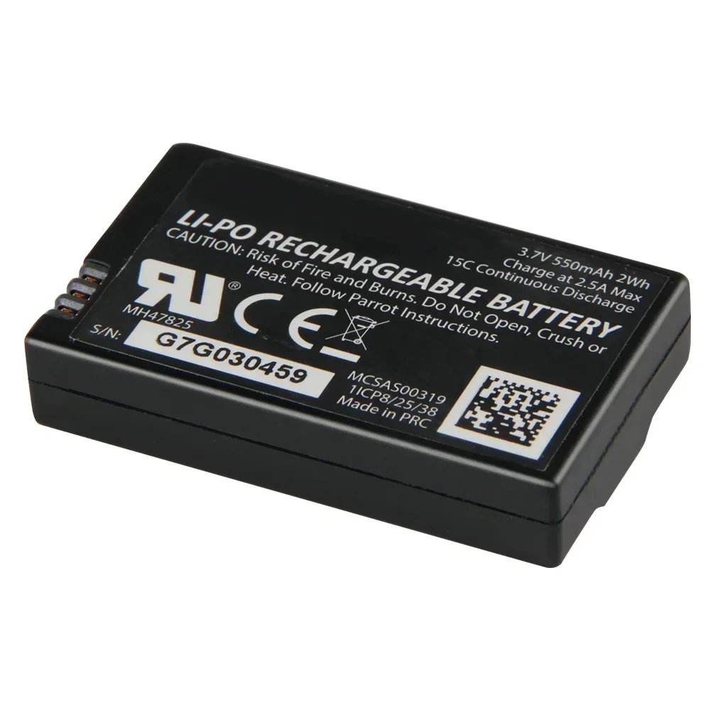 Replacement Battery For Parrot Mambo MiniDrone Jumping Sumo Rolling Spider 550mAh Spare Battery High Quality Batteries