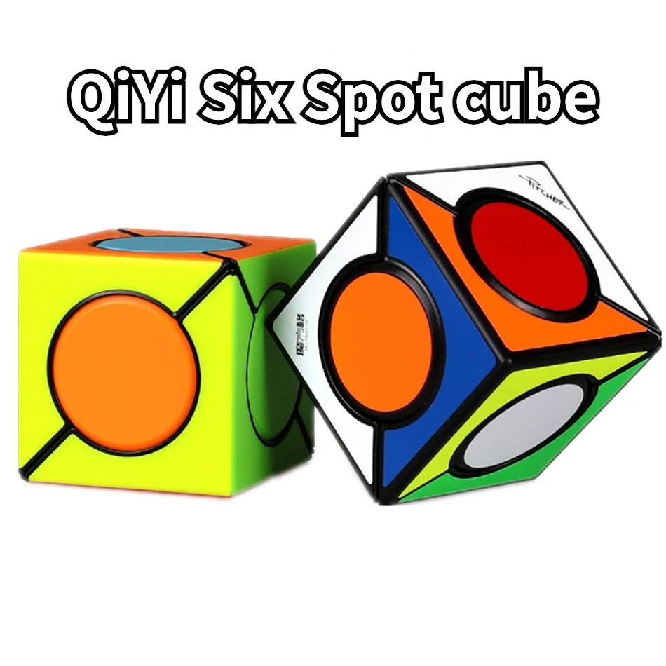 [Funcube] QiYi Six Spot Speed Magic Cube QiYi  FangYuan Puzzle Strange-shape Magic Cube Professional QiYi FangYuan 6 Six Spot