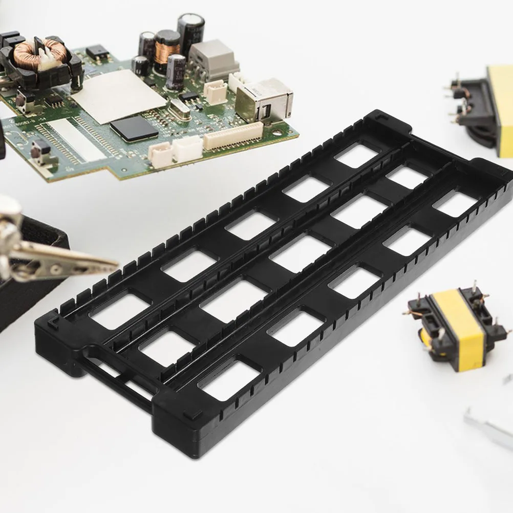 

2pcs Anti-Static Bracket 25-Slot Pcb Rack Esd Circulation Shelf For Circuit Board Storage Holder Bar Design Turnover Stand Labor