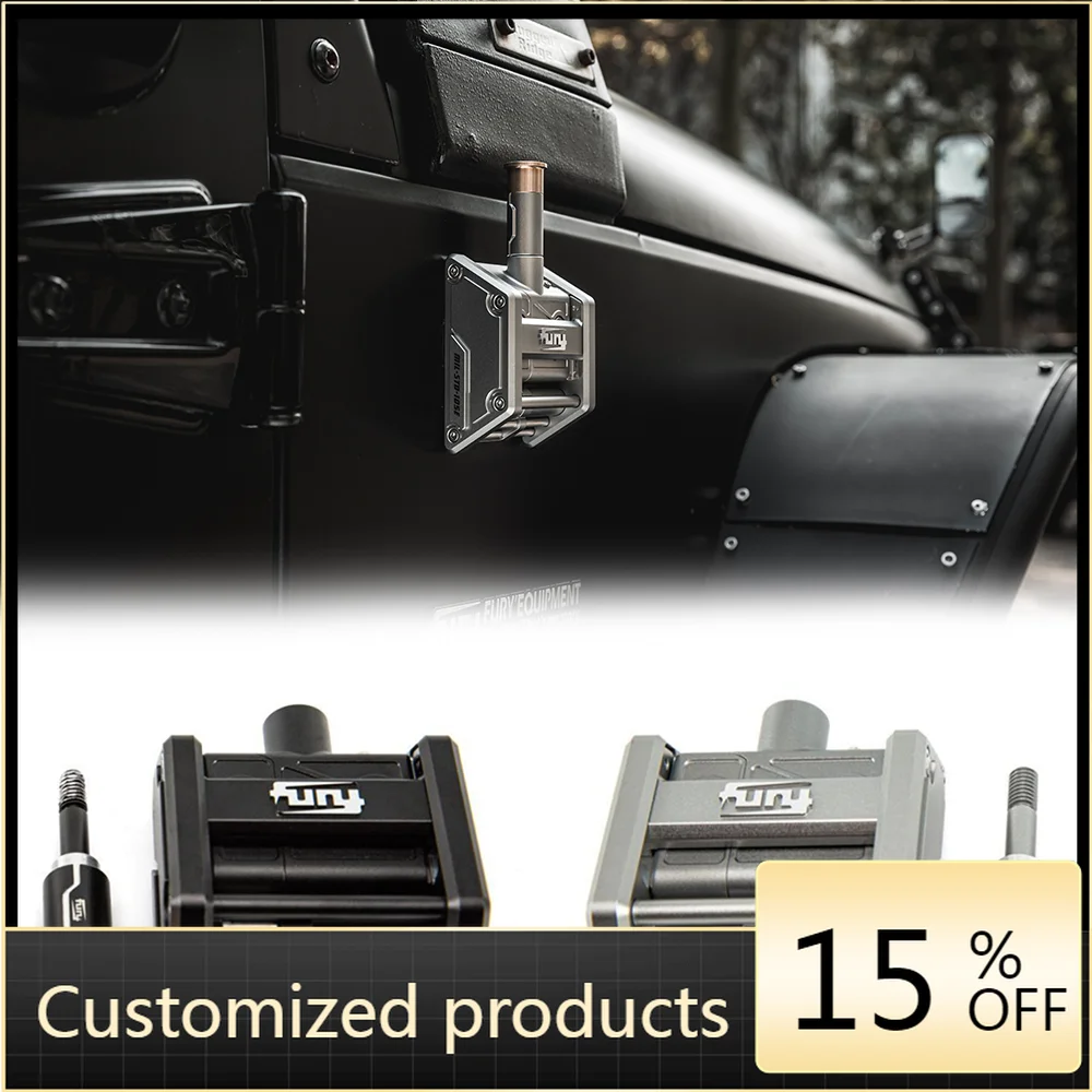 

Professional customizationFury 2018+ JL 4x4 Offroad Accessories Aluminum Radio Antenna Base Cover Kit for Wrangler