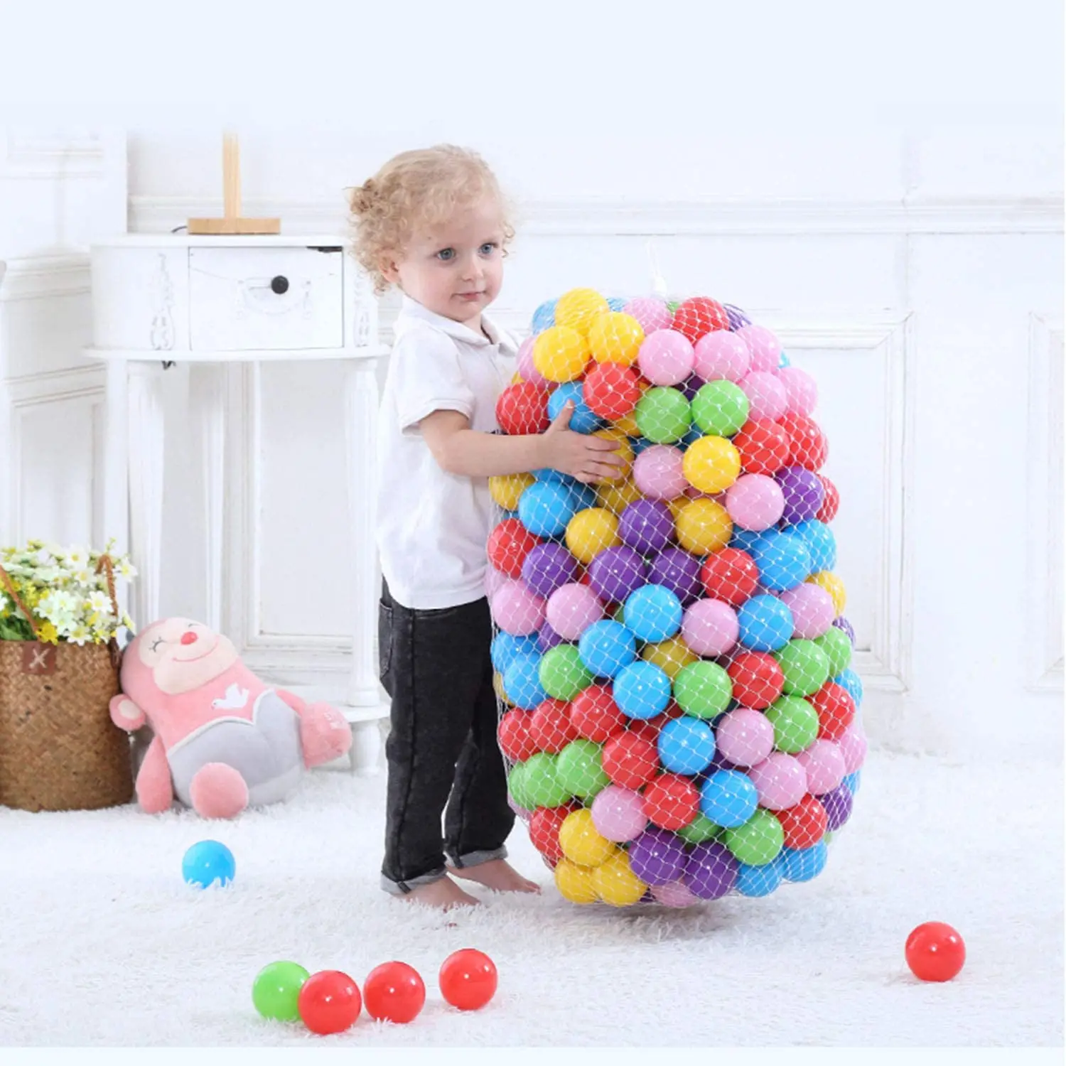 

50Pcs Baby Plastic Balls Water Pool Ocean Ball Games for Children Swim Pit Play House Outdoors Sport Ball Tents Baby Toys