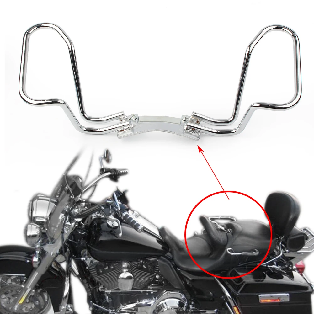 

Chrome Motorcycle Hand Grab Rail Kit Rear Passenger For Harley Touring FLHT FLHR FLHX FLTR Street Glides Trikes