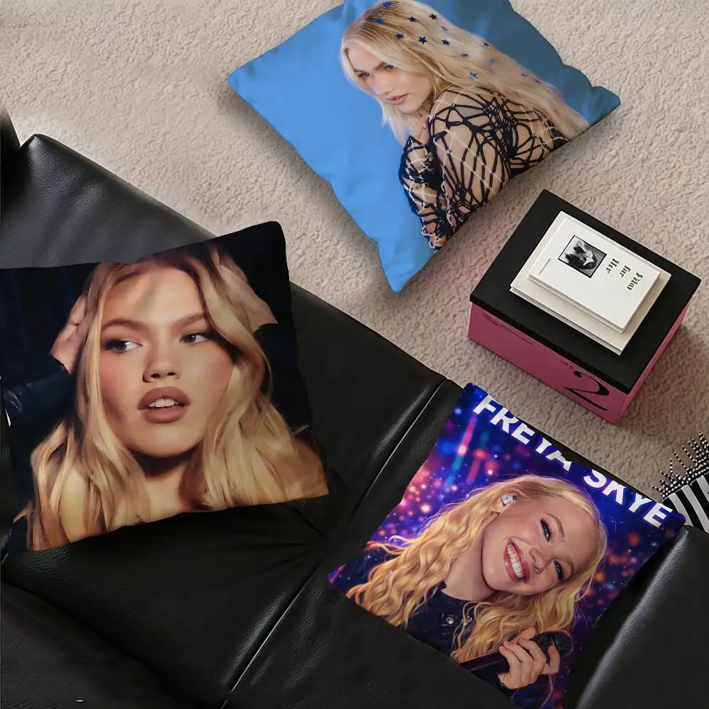 singer F-Freya Skye Personalized picture text home decorative pillows Household Gifts 45x45cm