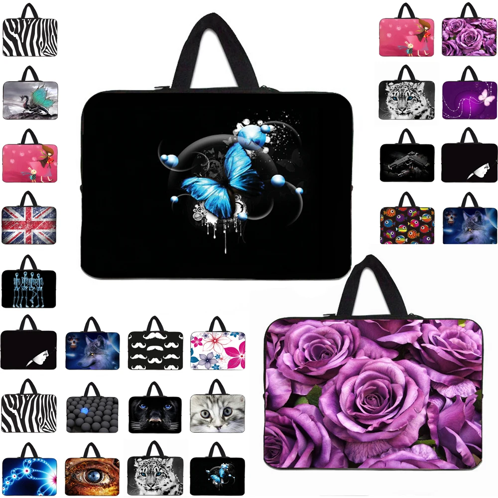 

Чехол-сумка для ноутбуков 13, 14, 16, 17.3 дюймов для MacBook Air 15 M3 A2941, Pro 13 M4, Lenovo, Asus, Blackview. Мужской и женский портфель-кейс.