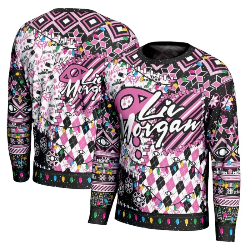 

Толстовки Liv Morgan Merch для косплея, модная уличная одежда для женщин и мужчин, модные худи, верхняя одежда