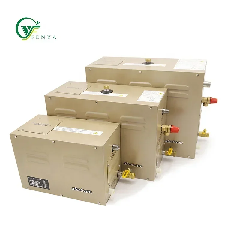 3kw 6kw 12kw 18kw بالطاقة دائم الفولاذ المقاوم للصدأ آلة مولد بخار الساونا للبيع