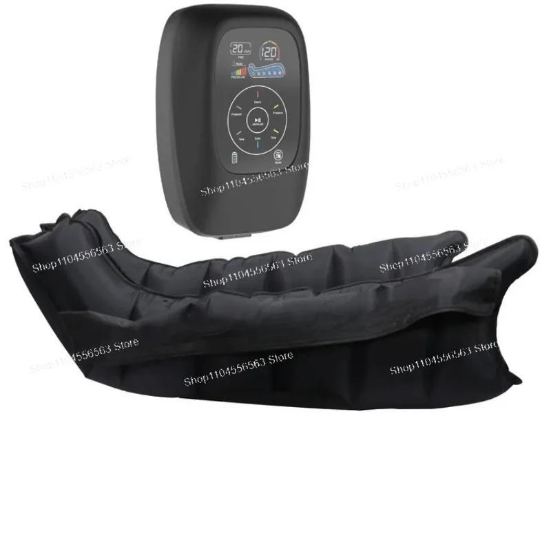 Hyper Recovery Air Compression Leg Massager, 6 Chambers Recovery Boots for Lymphatic Drainage & Physiotherapy