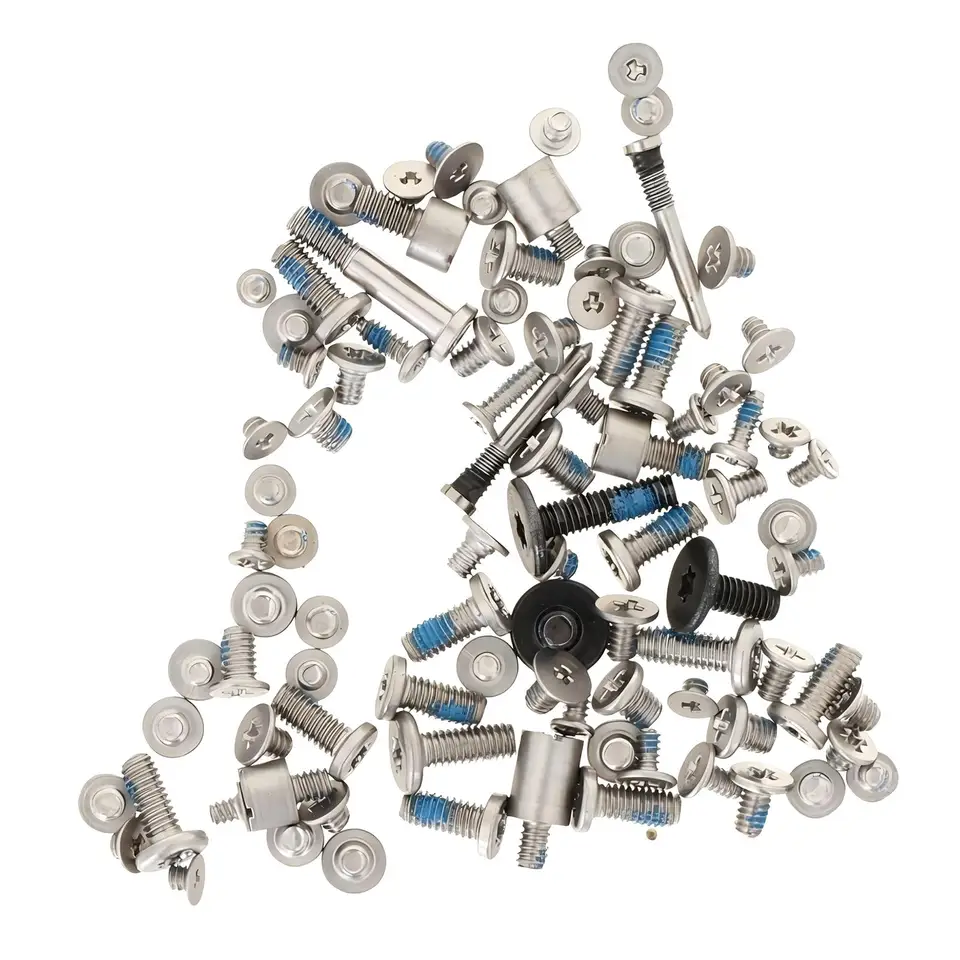 Juego completo de tornillos para iPhone 17 Pro, para iPhone 17 Pro Max, tornillos de repuesto para teléfono 6