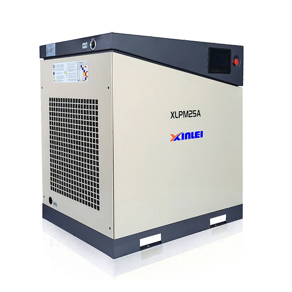 XLPM20A high efficient AC direct driven industrial air screw compressor with inverter