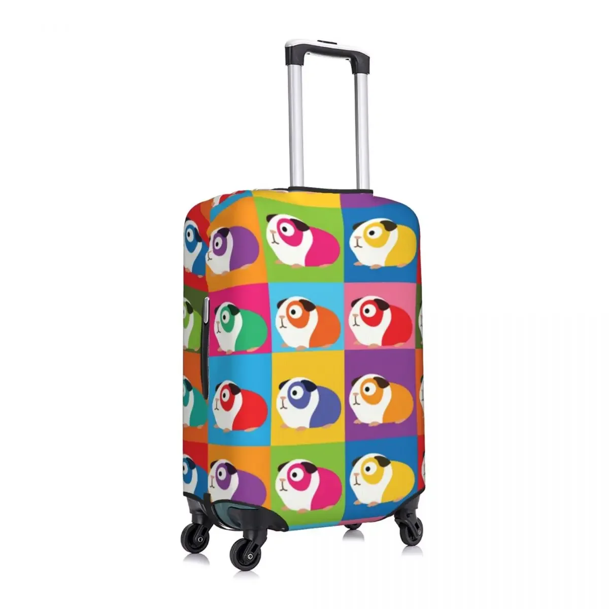 Custom Pop Art Guinea Pigs Luggage Cover Fashion Hamsters Suitcase Protector Covers Suit For 18-32 inch