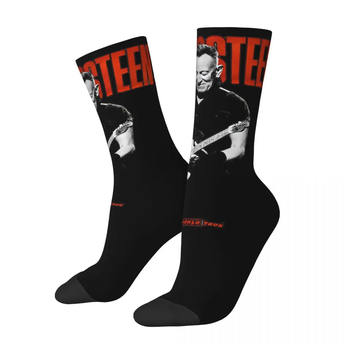 Winter Warm Colorful Women Men Bruces The E Street Band Springsteens Socks Non-slip Basketball Socks