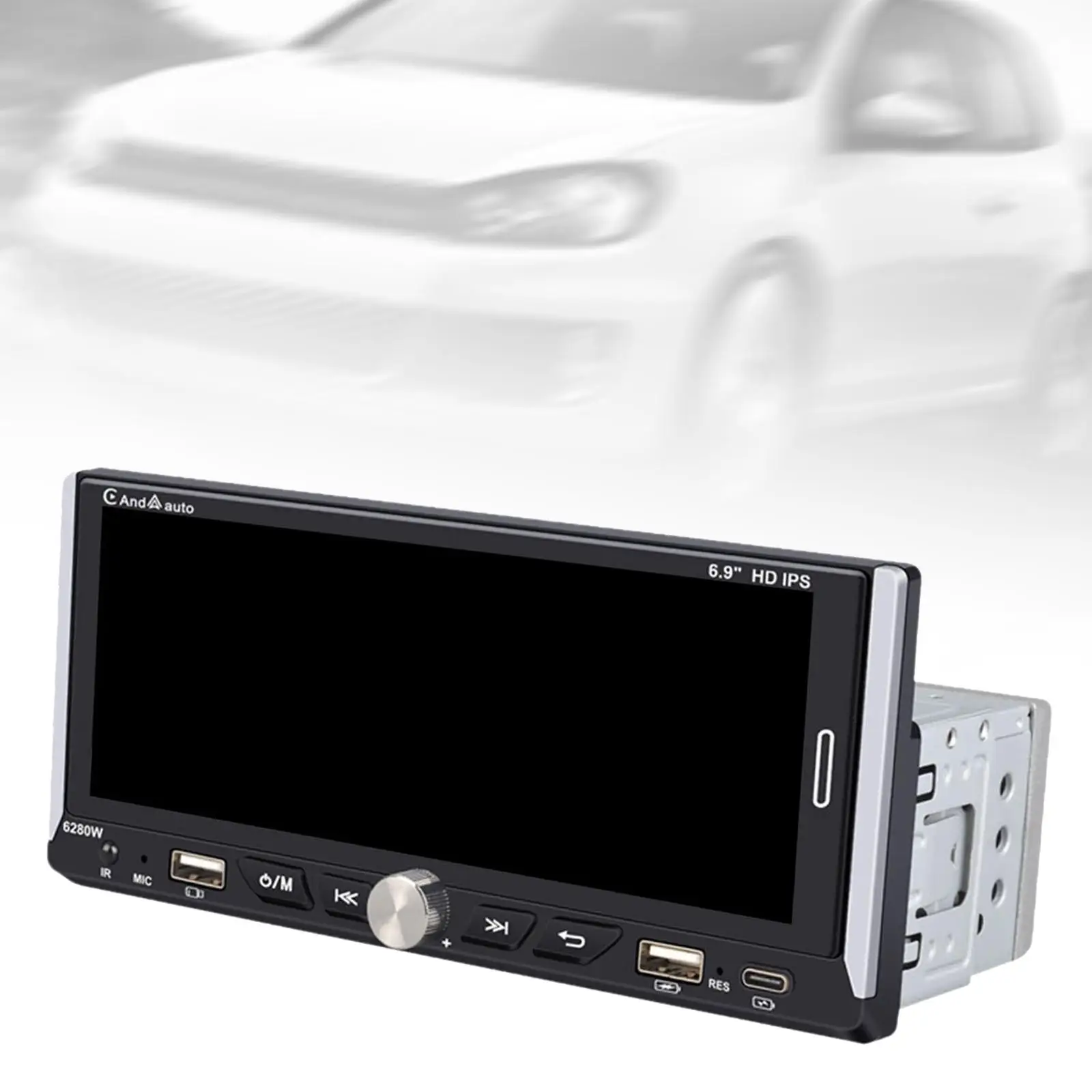 Car Stereo 1280x480 Resolution High Definition 1080P Automobile Media Player