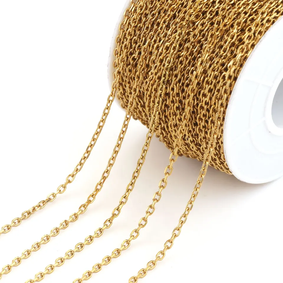 Nbeads Lot De 20 Chaînes Colliers Fines En Acier Inoxydable 304 – 45 Cm & 50 Cm, 1.5 Mm & 2 Mm, Avec Fermoirs Homard – Idéal DIY Bijoux, Doré Et Argenté