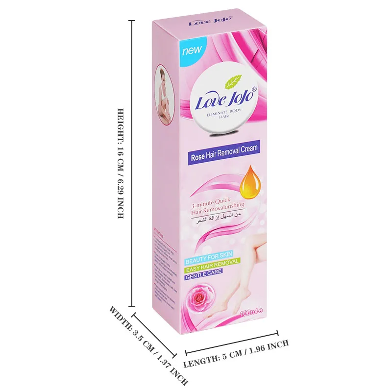 Permanant Hair Growth Removal 100ml Inhibitor Epilator Cream Beard Bikini Intimate Legs Body Armpit Painless Facial Stop Hair