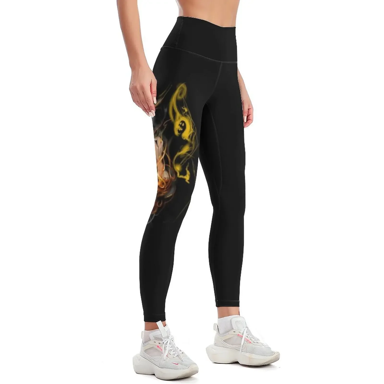 Fire skeleton Leggings Training pants push up legging gym wear Fitness's gym clothes Womens Leggings