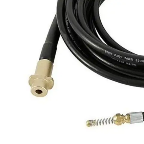 /High /Pressure /Drain Cleaning Hose With Spring Head For For Karcher K2 K3 K4 K5 K6 For K7 Sewer Pipe Dredging Tool 6 10 15 20