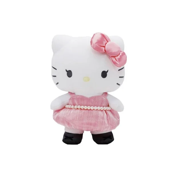 Hello Kitty x Jisoo Pearl Decoration Skirt Dolls Plush Doll 24cm Height 8804097684486