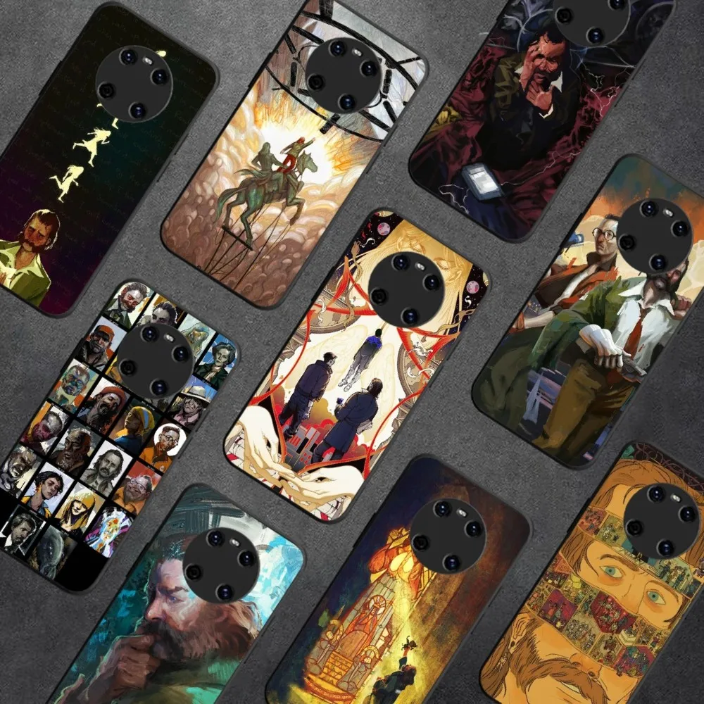 Disco Elysium Phone Case For Huawei Y9 6 7 5 Prime Enjoy 7s 7 8 plus 7a 9e 9plus 8E Lite Psmart Shell