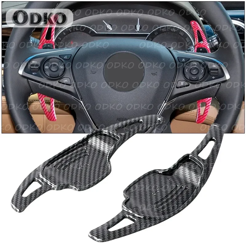 

Carbon Car Steering Wheel Shifter Paddle For Buick Regal GS LaCrosse GL8 Verano Vauxhall Insignia Opel Insignia Chevrolet Camaro
