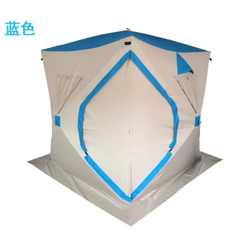 

Automatic Quickly Open Warm Tent Outdoor 3-4 People Thickened Cotton Padded Windproof Winter Ice Fishing Tent