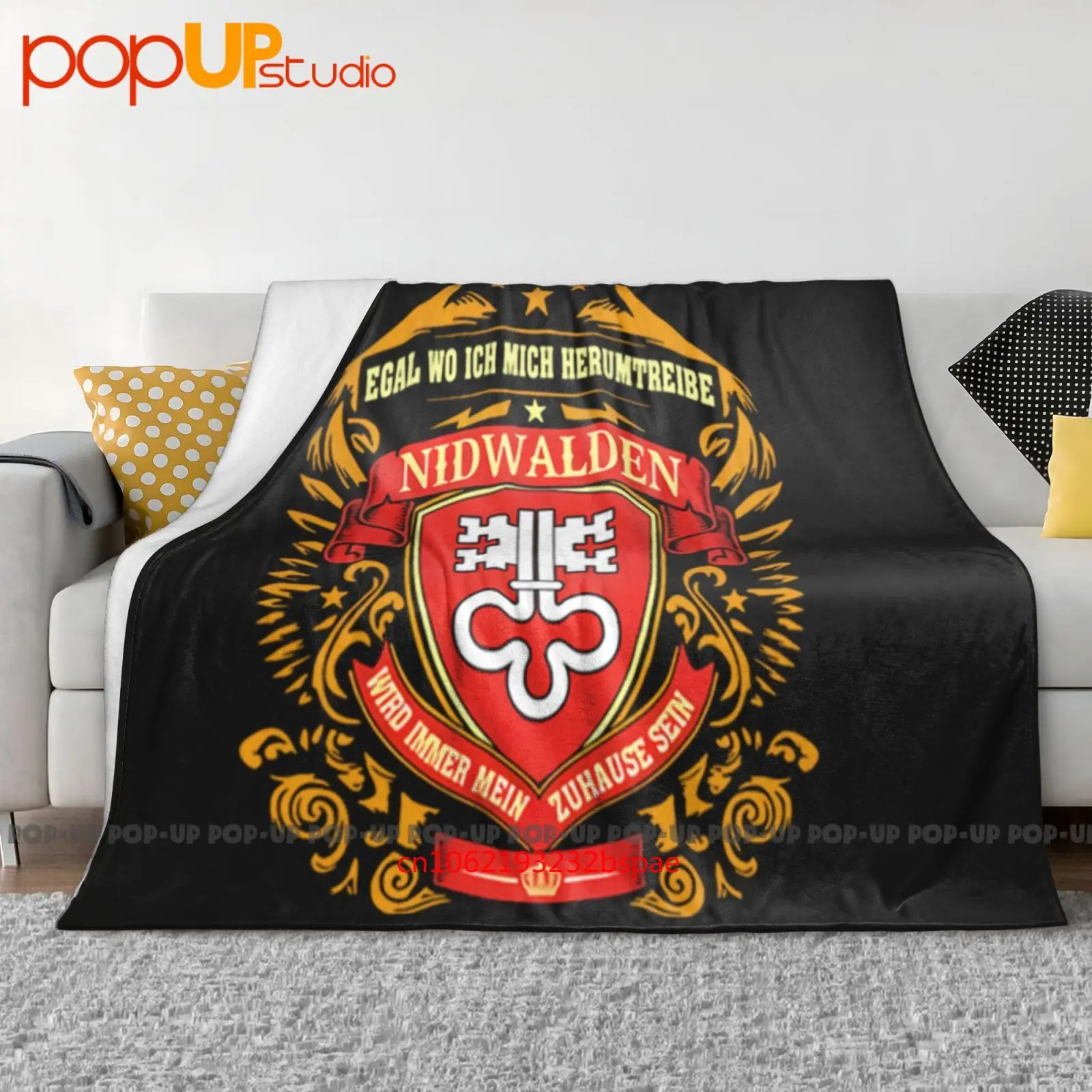 Egal Wo Ich Mich Herumtreibe Nidwalden Manta ultrasuave Edredón Funda de sofá de invierno Fundas de cama