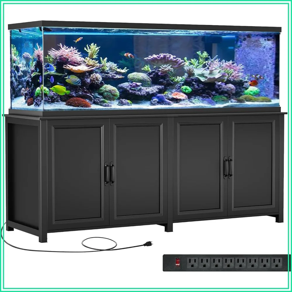 Large Fish Tank Stand 180-200 Gallon, 72