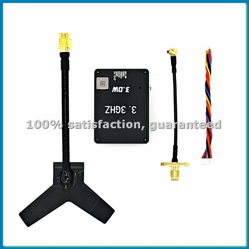 

3.3G 3W VTX 16CH FPV Audio Video Transmitter for FPV Long Range RC Drone-A79U