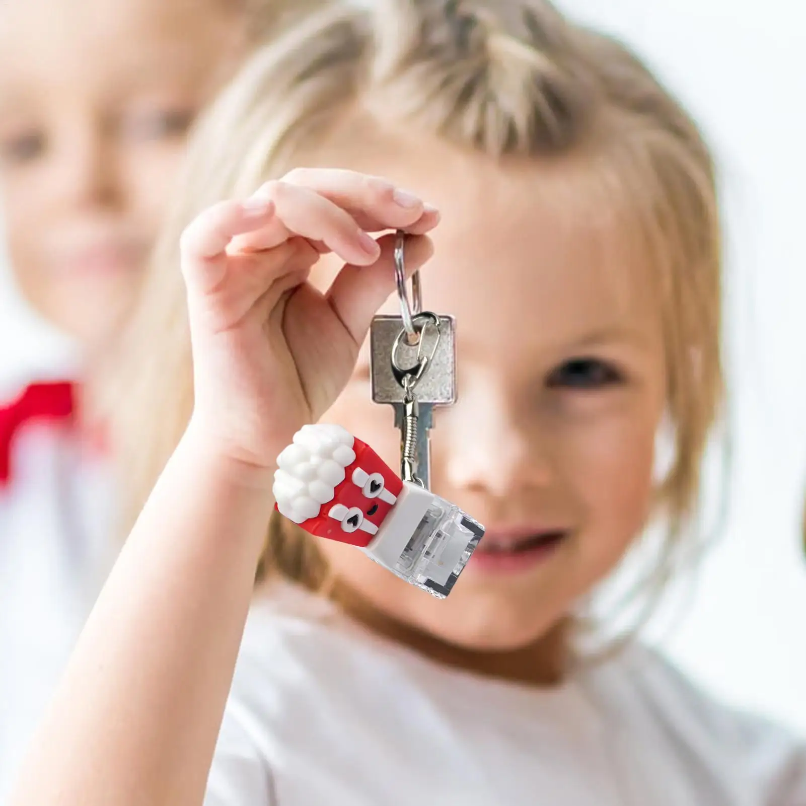 Leuke sleutelhanger nieuwigheid voedsel ontwerp knop sleutelhanger simulatie hamburger knop sleutelhanger hanger voor mannen vrouwen jongens meisjes jeugd