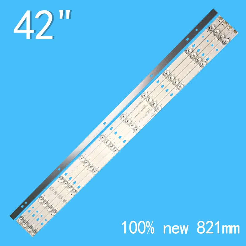 5 szt./zestaw 10 Lamp listwa oświetleniowa LED 3V dla lt-42m450 42 'TV LED42D10A LED42D10B-ZC14DFG-01 10 s1p 5 s2p LE42AL88R81A2 LE42U6500TF