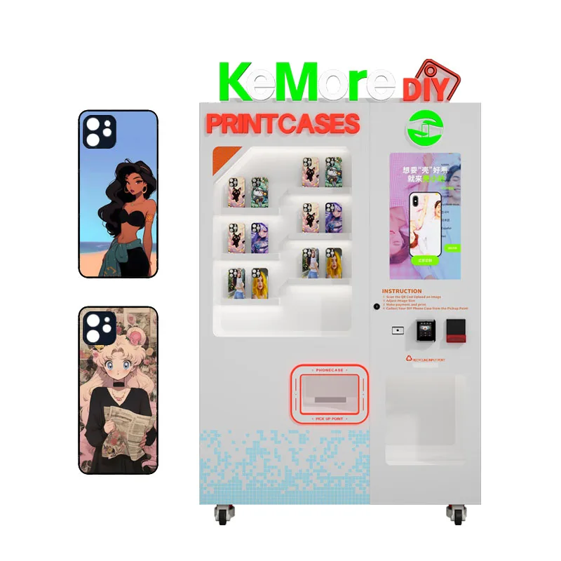 Vending Machine Manufacturer Launches New Product Mobile Phone case Self-service Machine