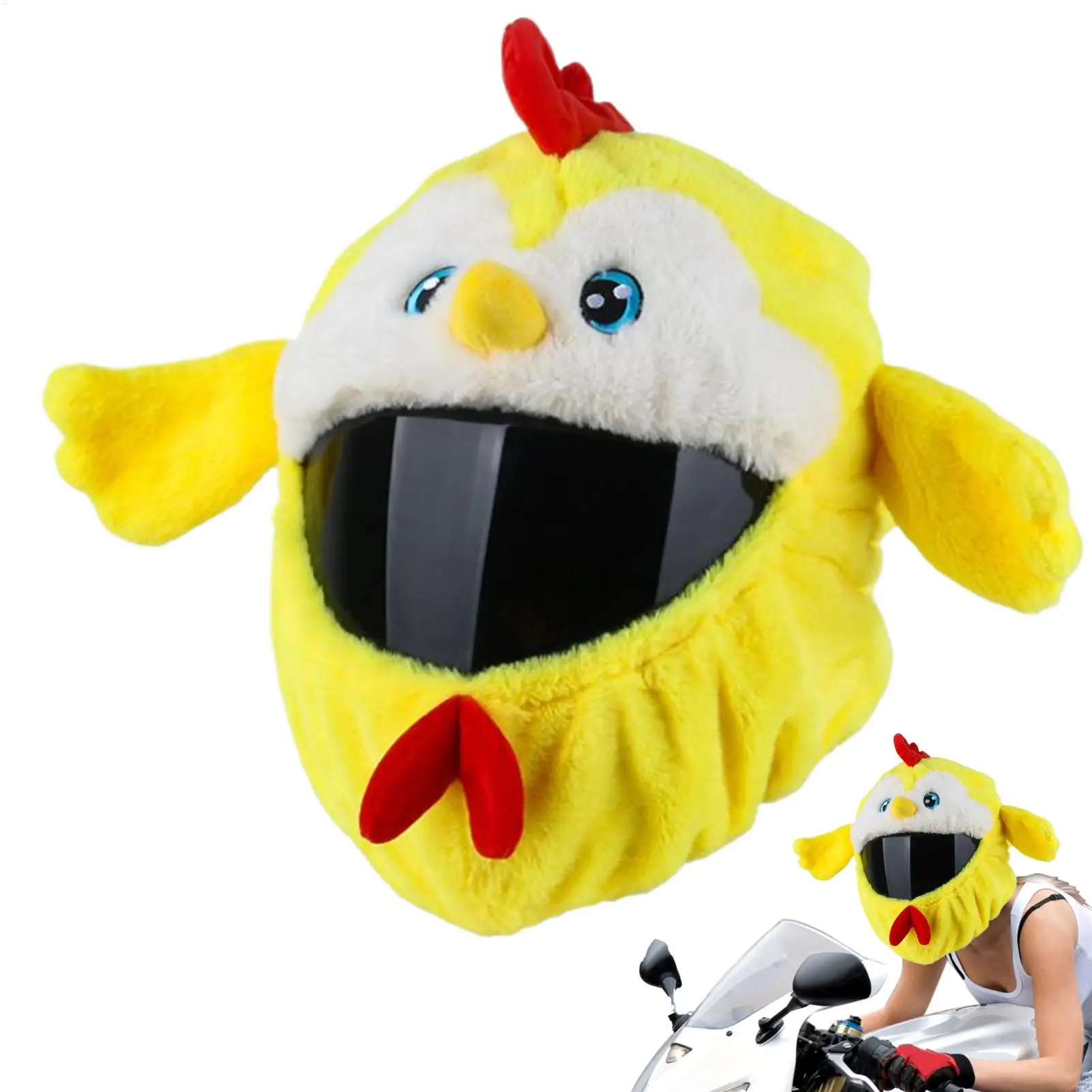 

Helmet Covers Funny Cute Crocodile Helmet Cover For Motorcycle Riding Accessories For Friends Youth Women Husband Teens Family