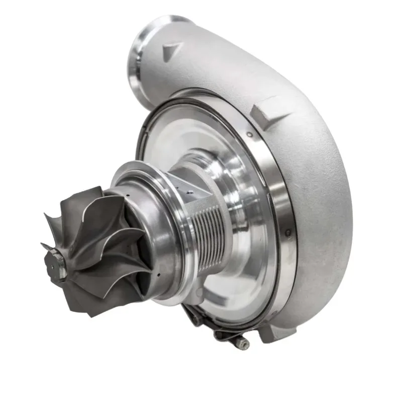 CNC-Bearbeitungsteil 7075 Aluminium Billet Turbinenlaufrad Turbinenwellenrad Willkommenszeichnungen