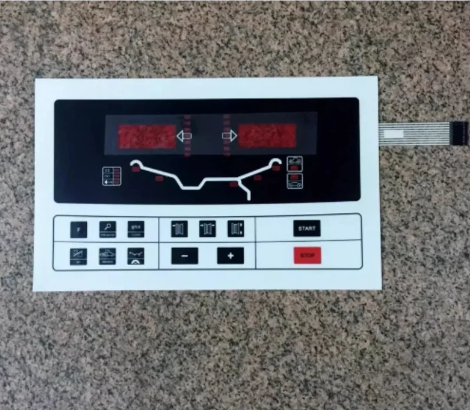 For HOFMANN Tire Dynamic Balancing Machine 980L Keyboard Membrane Switch